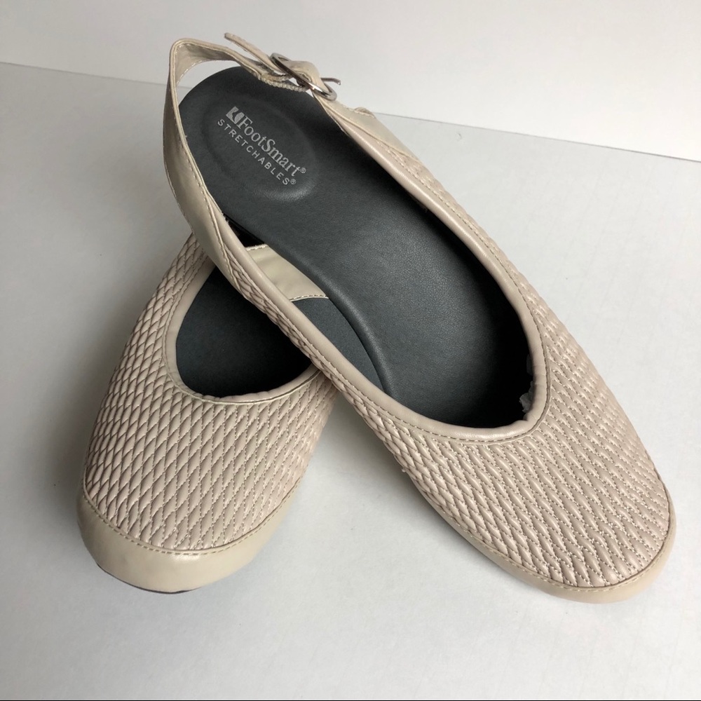 Comfort Flat Women’s Shoes Footsmart Stretchable Size 9